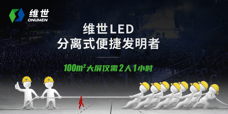 维世LED显示屏品牌定位案例