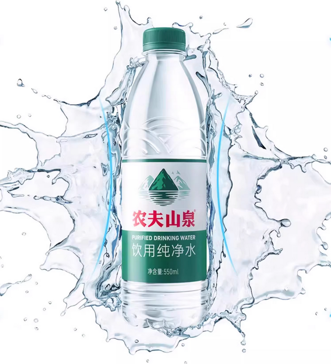 农夫山泉绿瓶水布局品牌战略，低价抢占市场高地